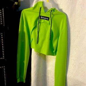 Neon Sweater (open front) (perfect for raves)